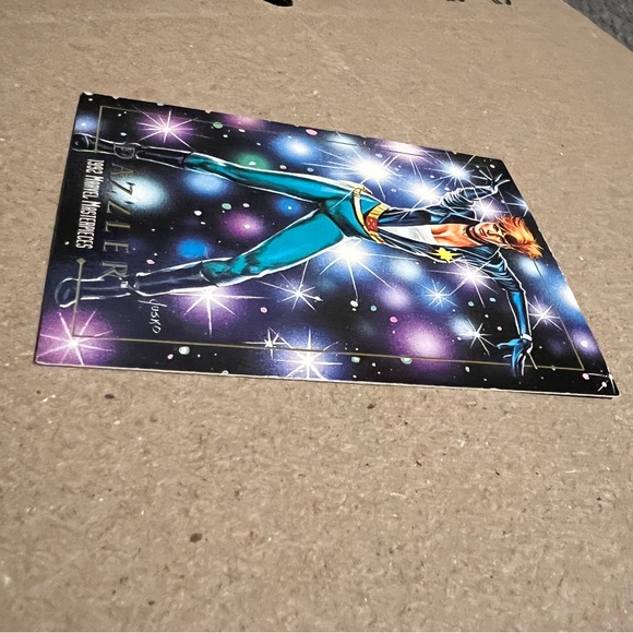 Skybox 1992 Marvel Masterpieces  Dazzler #20 Trading Card - Picture 4 of 4